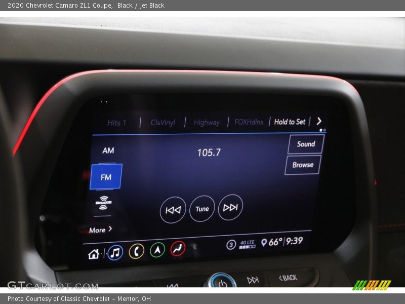 Black / Jet Black 2020 Chevrolet Camaro ZL1 Coupe