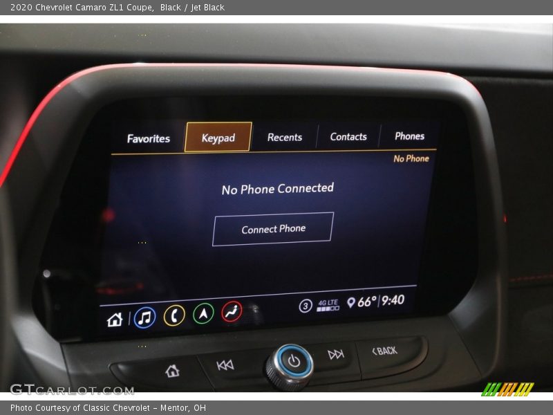 Black / Jet Black 2020 Chevrolet Camaro ZL1 Coupe