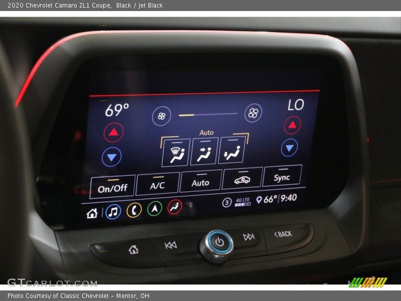 Black / Jet Black 2020 Chevrolet Camaro ZL1 Coupe