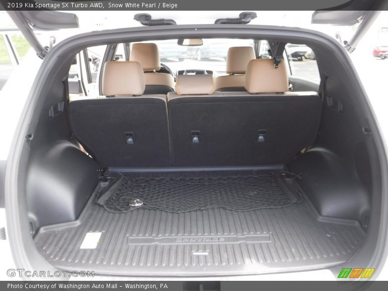  2019 Sportage SX Turbo AWD Trunk