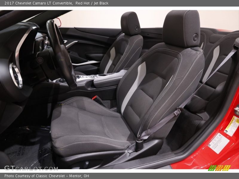 Red Hot / Jet Black 2017 Chevrolet Camaro LT Convertible
