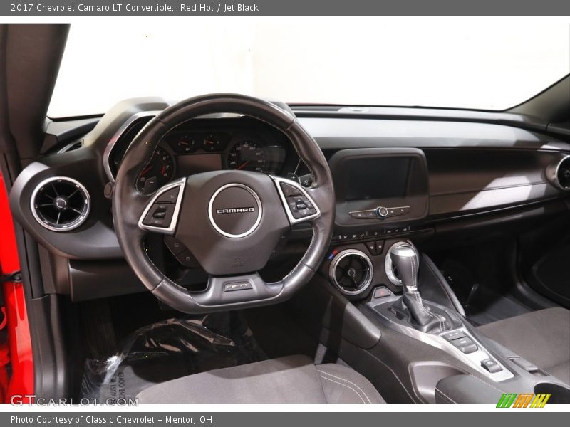 Red Hot / Jet Black 2017 Chevrolet Camaro LT Convertible