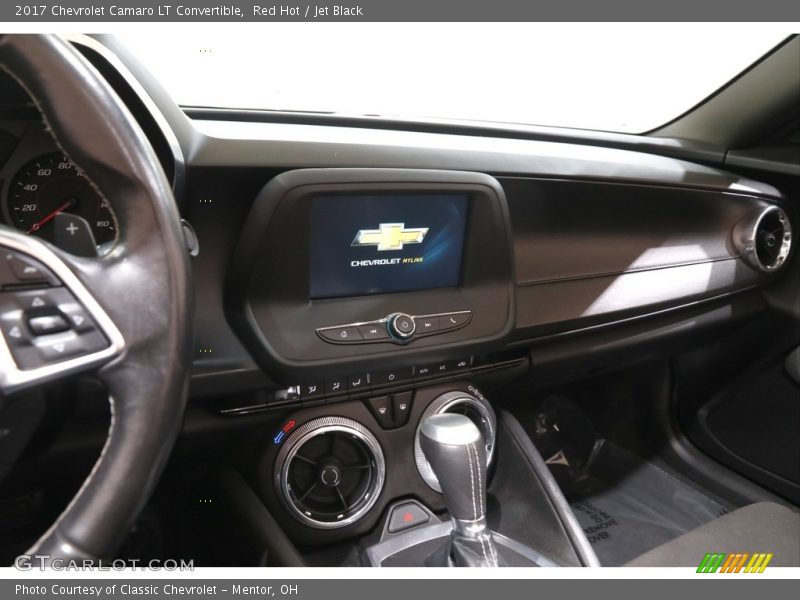 Red Hot / Jet Black 2017 Chevrolet Camaro LT Convertible