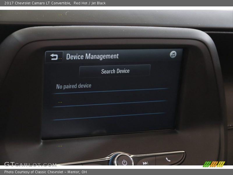 Red Hot / Jet Black 2017 Chevrolet Camaro LT Convertible
