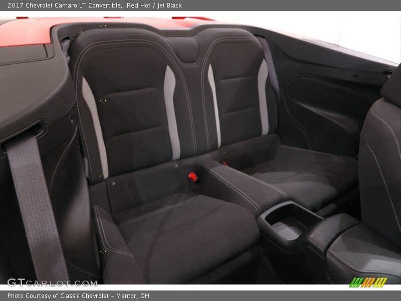 Red Hot / Jet Black 2017 Chevrolet Camaro LT Convertible