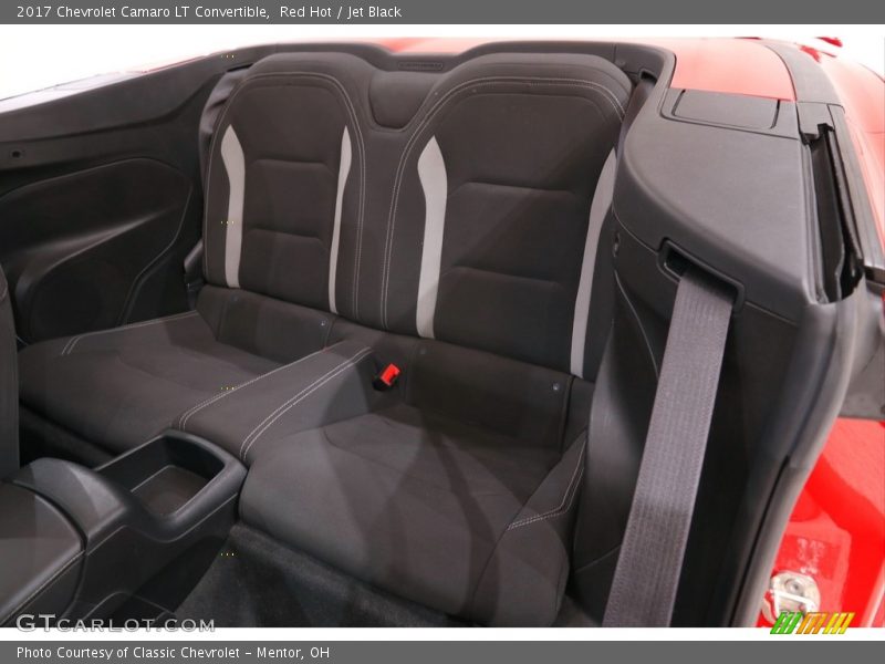 Red Hot / Jet Black 2017 Chevrolet Camaro LT Convertible
