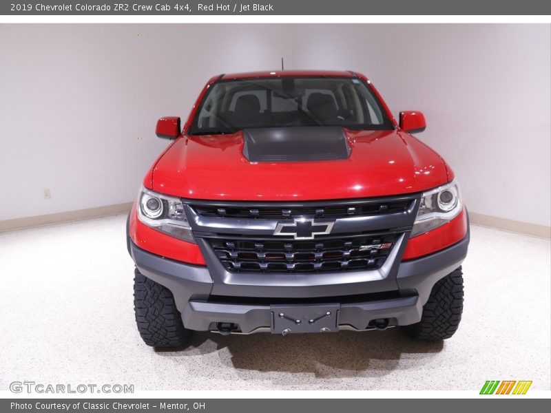 Red Hot / Jet Black 2019 Chevrolet Colorado ZR2 Crew Cab 4x4