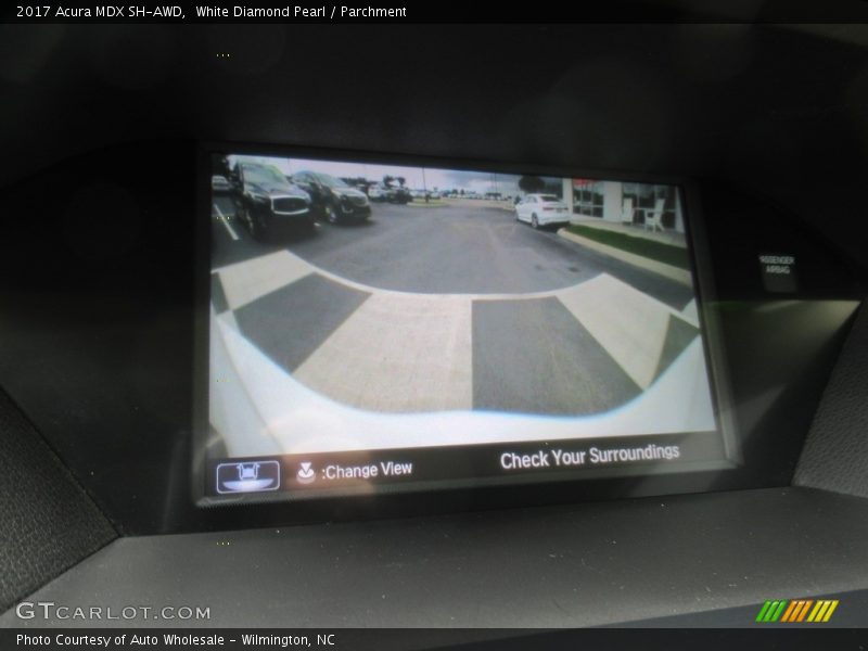 White Diamond Pearl / Parchment 2017 Acura MDX SH-AWD