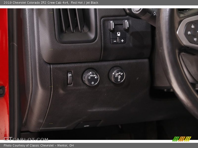 Red Hot / Jet Black 2019 Chevrolet Colorado ZR2 Crew Cab 4x4