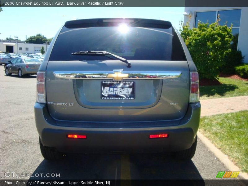 Dark Silver Metallic / Light Gray 2006 Chevrolet Equinox LT AWD