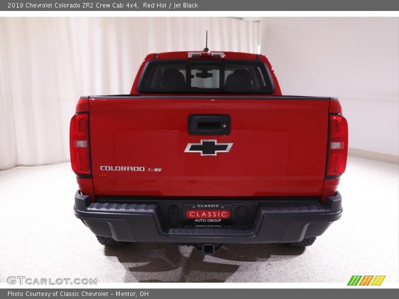 Red Hot / Jet Black 2019 Chevrolet Colorado ZR2 Crew Cab 4x4