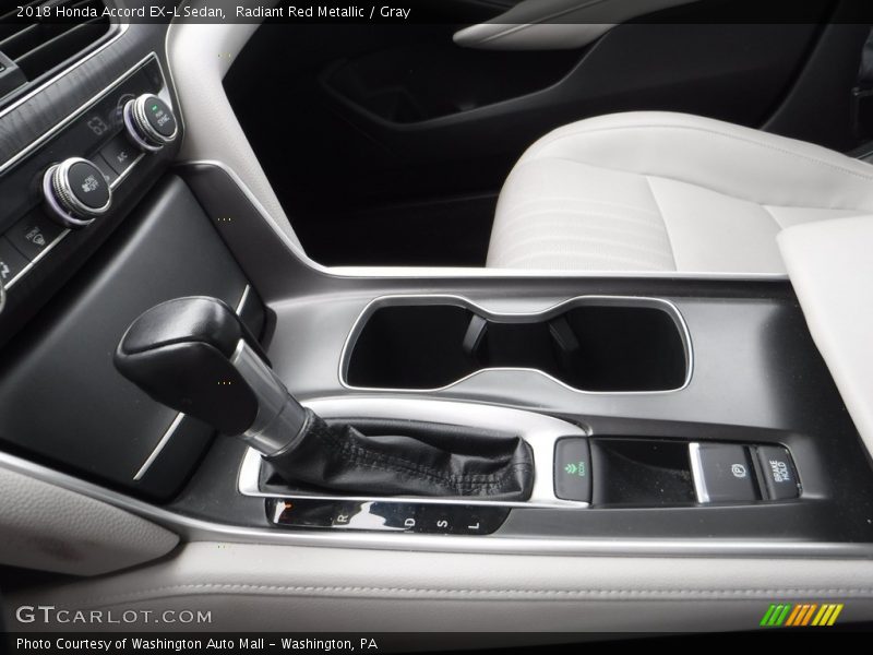  2018 Accord EX-L Sedan CVT Automatic Shifter