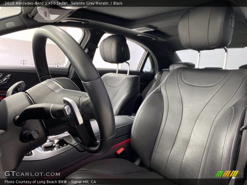 Selenite Grey Metallic / Black 2018 Mercedes-Benz S 450 Sedan