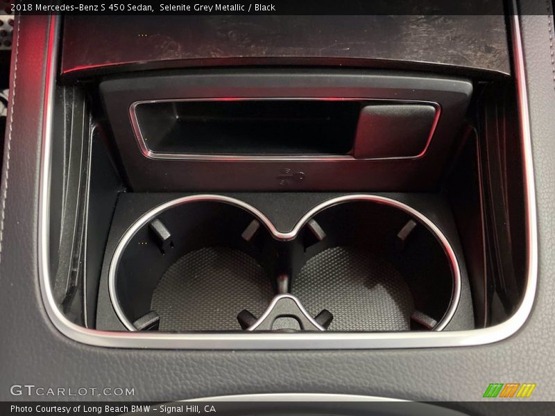 Selenite Grey Metallic / Black 2018 Mercedes-Benz S 450 Sedan