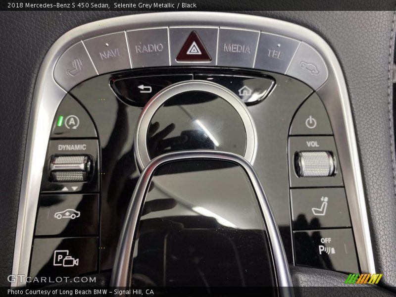 Selenite Grey Metallic / Black 2018 Mercedes-Benz S 450 Sedan