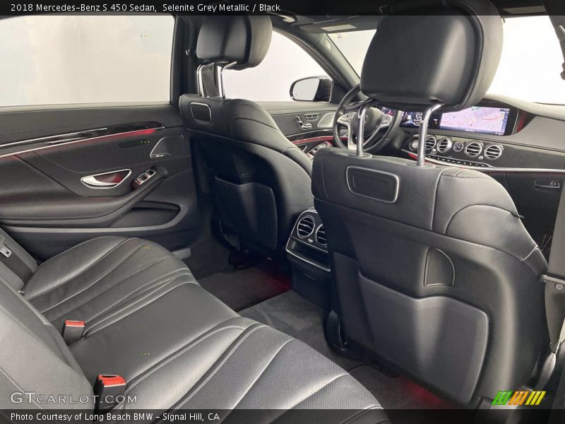Selenite Grey Metallic / Black 2018 Mercedes-Benz S 450 Sedan