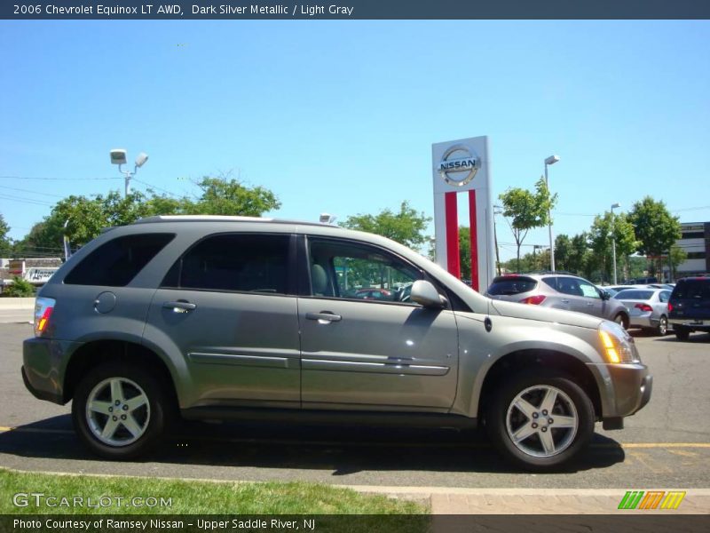 Dark Silver Metallic / Light Gray 2006 Chevrolet Equinox LT AWD