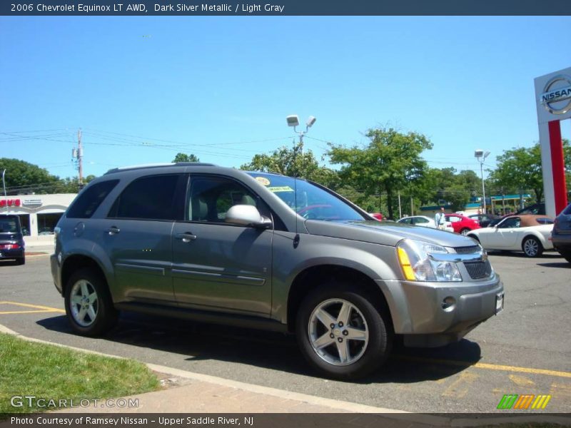 Dark Silver Metallic / Light Gray 2006 Chevrolet Equinox LT AWD