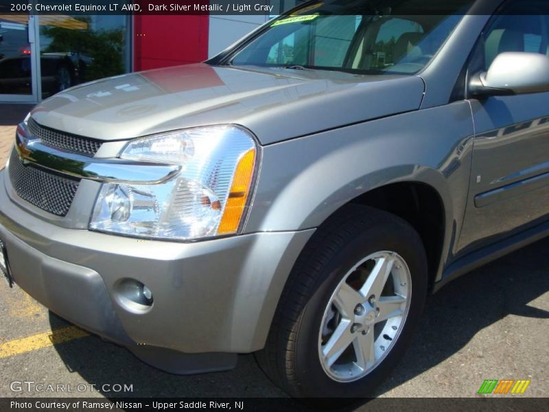 Dark Silver Metallic / Light Gray 2006 Chevrolet Equinox LT AWD
