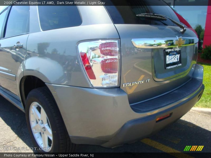 Dark Silver Metallic / Light Gray 2006 Chevrolet Equinox LT AWD