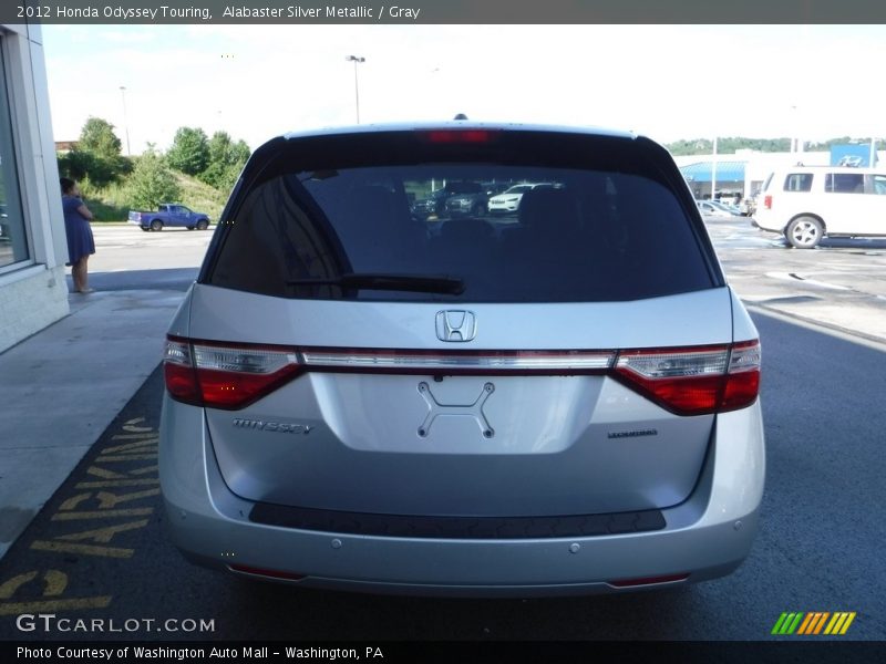 Alabaster Silver Metallic / Gray 2012 Honda Odyssey Touring