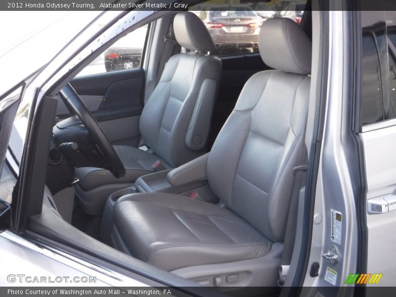 Alabaster Silver Metallic / Gray 2012 Honda Odyssey Touring