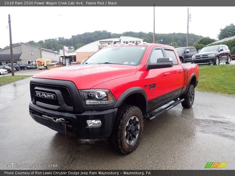 Flame Red / Black 2018 Ram 2500 Power Wagon Crew Cab 4x4