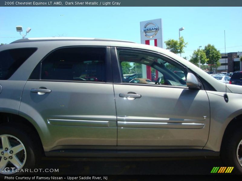 Dark Silver Metallic / Light Gray 2006 Chevrolet Equinox LT AWD