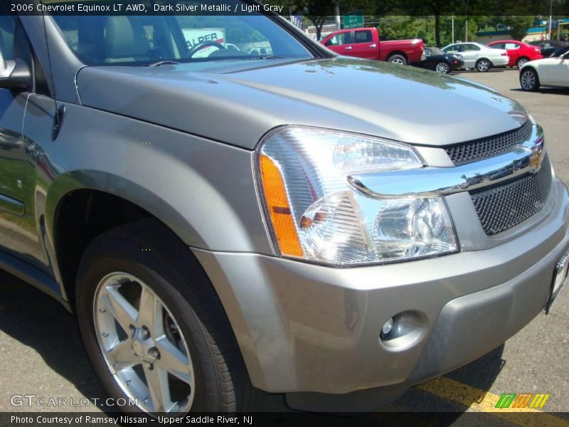 Dark Silver Metallic / Light Gray 2006 Chevrolet Equinox LT AWD