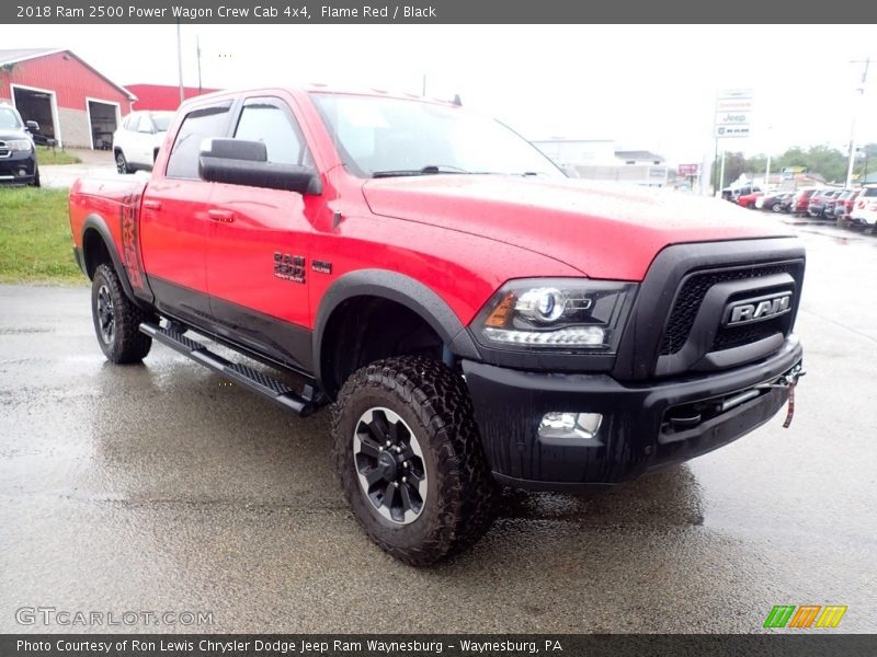 Flame Red / Black 2018 Ram 2500 Power Wagon Crew Cab 4x4