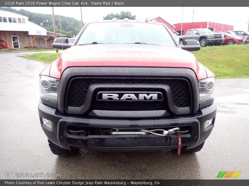 Flame Red / Black 2018 Ram 2500 Power Wagon Crew Cab 4x4