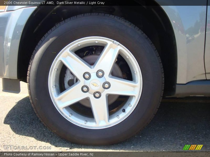 Dark Silver Metallic / Light Gray 2006 Chevrolet Equinox LT AWD