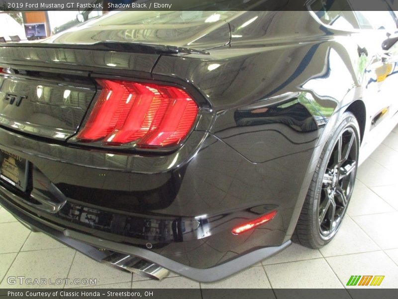 Shadow Black / Ebony 2019 Ford Mustang GT Fastback