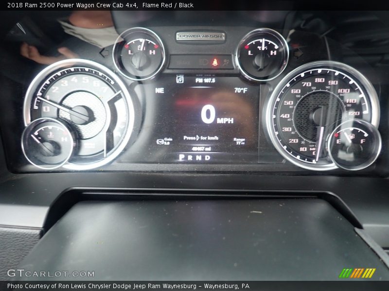 Flame Red / Black 2018 Ram 2500 Power Wagon Crew Cab 4x4