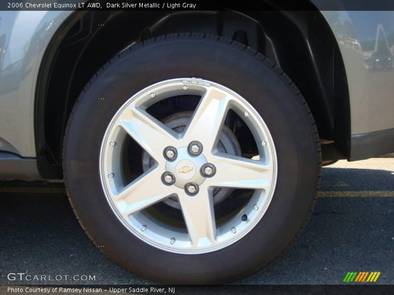 Dark Silver Metallic / Light Gray 2006 Chevrolet Equinox LT AWD
