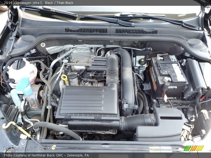 Black / Titan Black 2016 Volkswagen Jetta S
