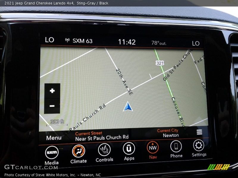 Sting-Gray / Black 2021 Jeep Grand Cherokee Laredo 4x4