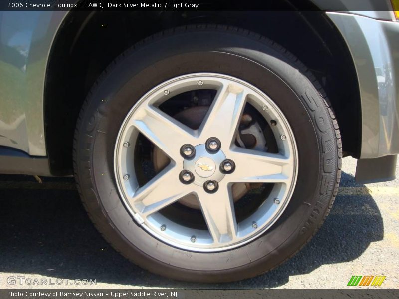 Dark Silver Metallic / Light Gray 2006 Chevrolet Equinox LT AWD