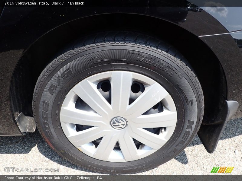 Black / Titan Black 2016 Volkswagen Jetta S