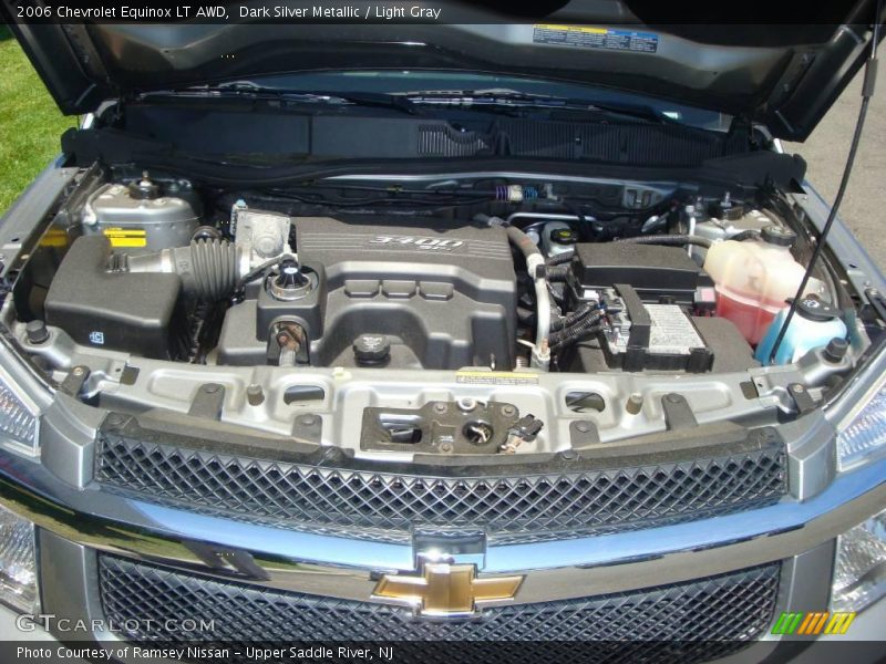 Dark Silver Metallic / Light Gray 2006 Chevrolet Equinox LT AWD