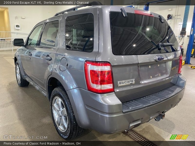 Sterling Grey Metallic / Charcoal 2009 Ford Escape XLT V6