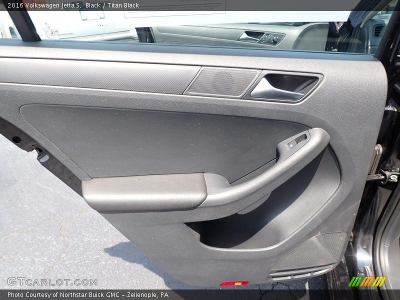 Black / Titan Black 2016 Volkswagen Jetta S