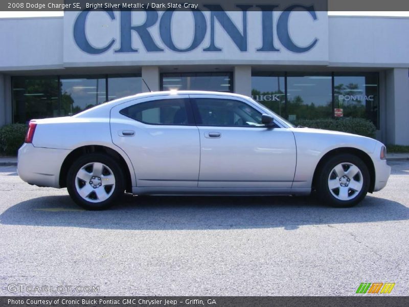 Bright Silver Metallic / Dark Slate Gray 2008 Dodge Charger SE