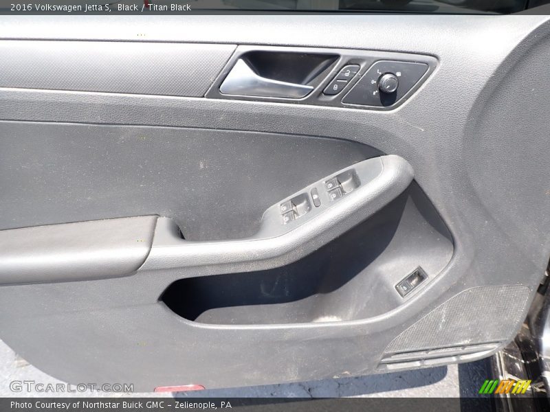 Black / Titan Black 2016 Volkswagen Jetta S