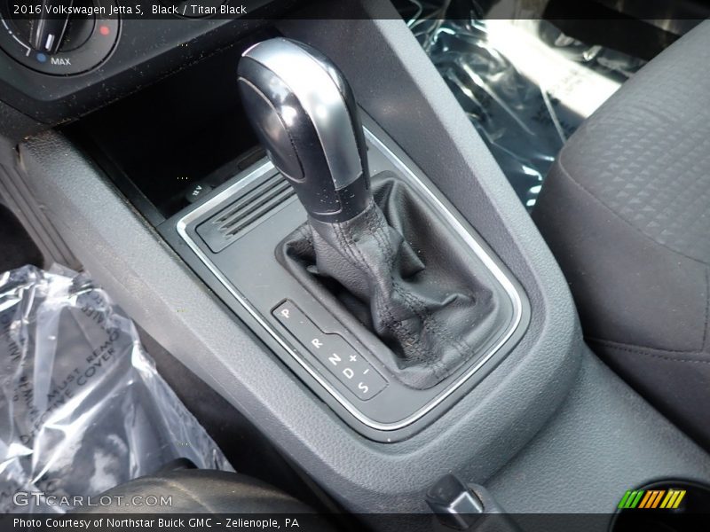Black / Titan Black 2016 Volkswagen Jetta S