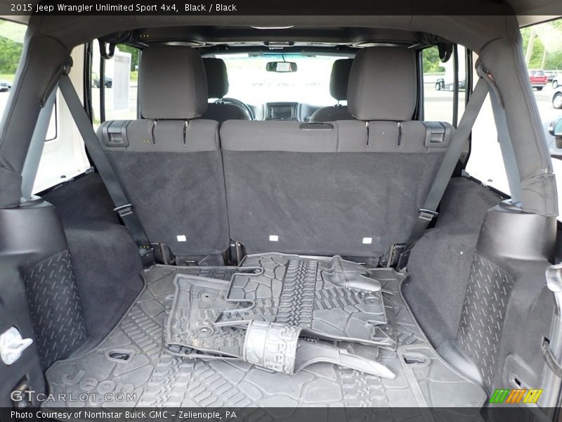 Black / Black 2015 Jeep Wrangler Unlimited Sport 4x4
