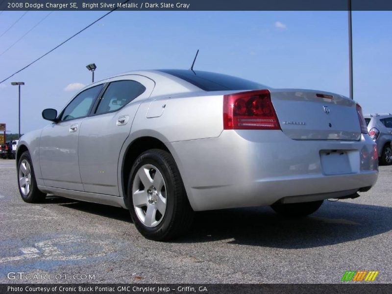 Bright Silver Metallic / Dark Slate Gray 2008 Dodge Charger SE