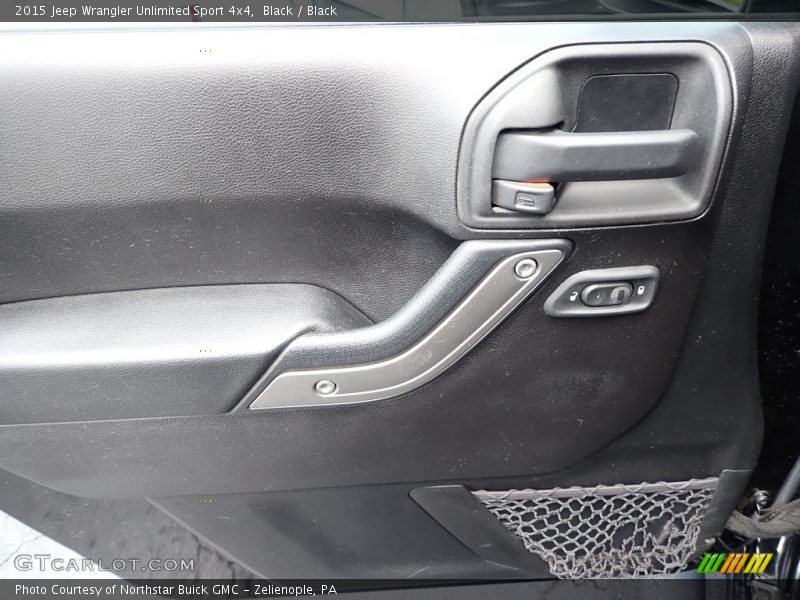 Black / Black 2015 Jeep Wrangler Unlimited Sport 4x4