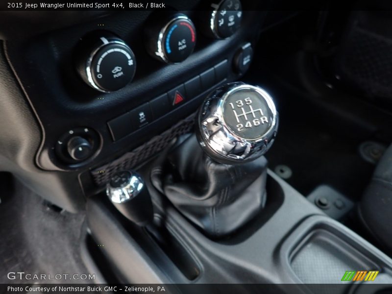 Black / Black 2015 Jeep Wrangler Unlimited Sport 4x4