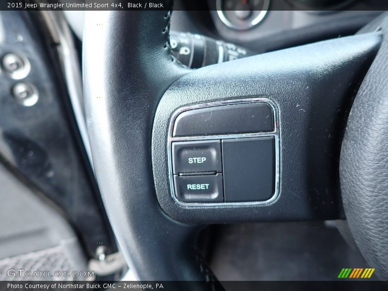 Black / Black 2015 Jeep Wrangler Unlimited Sport 4x4